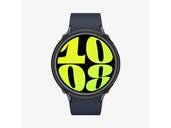 Spigen Liquid Air, Kotelo, Älykello, musta, Samsung, Galaxy Watch 7 (40mm), Termoplastinen polyuretaani (TPU)