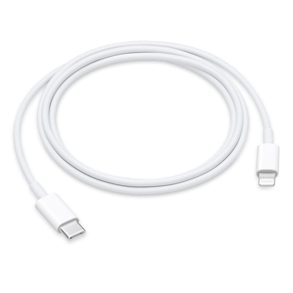 Apple MUQ93ZM/A USB-C til Lightning-kabel 1 m, hvit