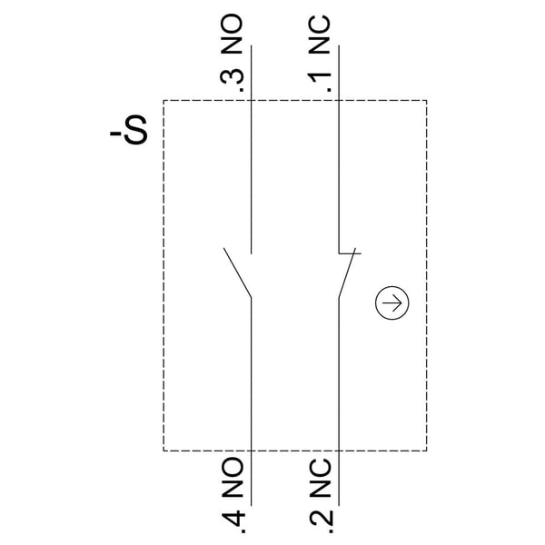 Siemens 3SU1400-1AA10-3FA0 Kontaktimoduuli 500 V DC/AC 1 kpl