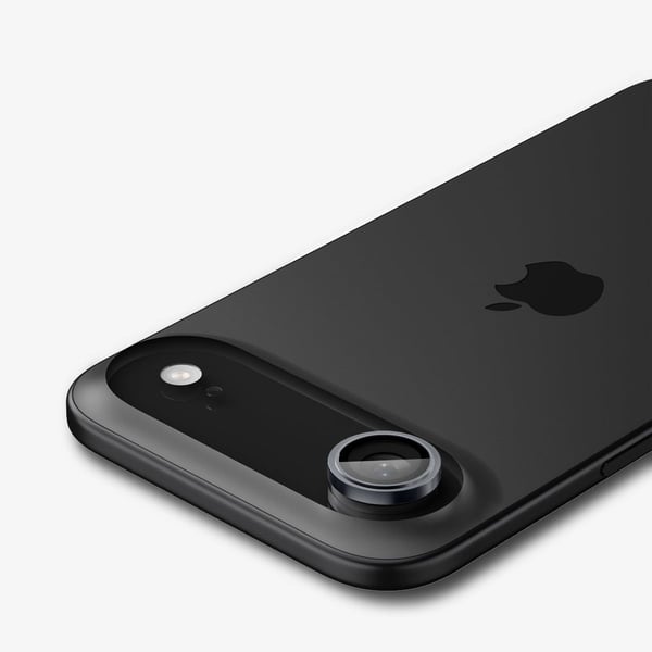 Spigen Glas.tR EZ Fit Optik Pro, Apple, iPhone Air, Grå, 2 stykker