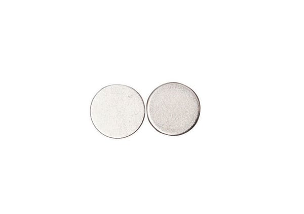 MAUL neodymmagnet, diameter: 10 x (H) 1 mm, nikkel, holdekraft: 0,5 kg, skive - 1 stk (6166196)