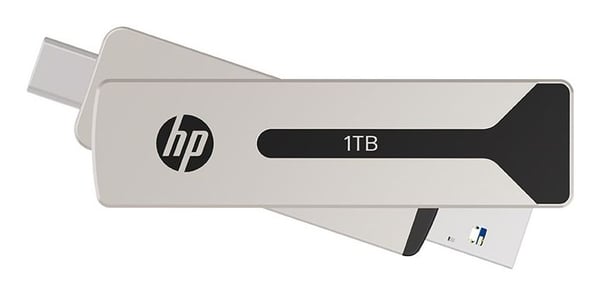 HP 911 Pro - USB-minne - 512 GB - USB 3.2 / USB-C - pärlemornickel