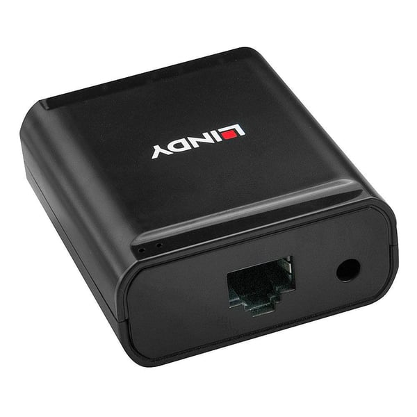 Lindy 42679, USB 2.0, RJ-45, USB 2.0, Svart, Metall, 52 mm, 60 mm