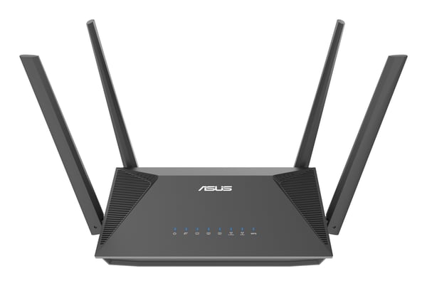 ASUS RT-AX52 Pro AX3000, Wi-Fi 6 (802.11ax), Kaksitaajuus (2,4 GHz/5 GHz), Ethernet LAN, musta, Pöytäreititin