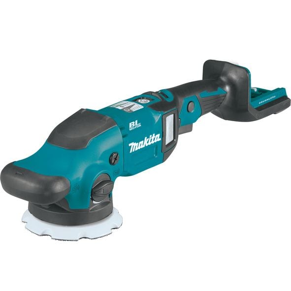 Makita DPO500Z batteridrevet poleringsmaskin 18 V 125 mm uten batteri - SOLO