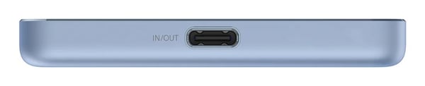 Xiaomi varavirtalähde 22,5 W 5000 mAh USB-C erittäin ohut magneettinen sininen