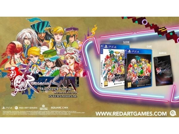 Square Enix Romancing SaGa -Minstrel Song- Remastered International, PlayStation 4, RP (Rating Pending)