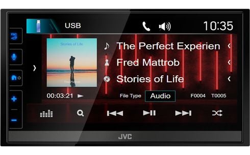 JVC KW-M785DBT autoradio Apple CarPlay / Android Auto, DAB ja Bluetooth