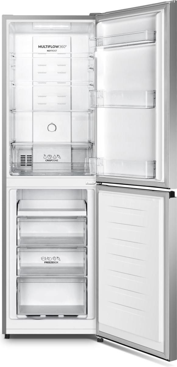 Gorenje NRK418ECS4 kombiskap 256 L E 55 cm, fryser nederst