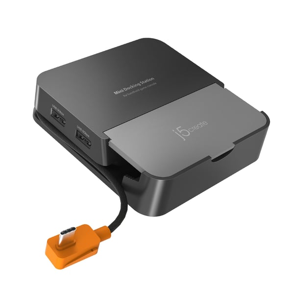 j5create JCD624-N - Dockningsstation - för spelkonsol i handen - USB-C - HDMI - 1GbE