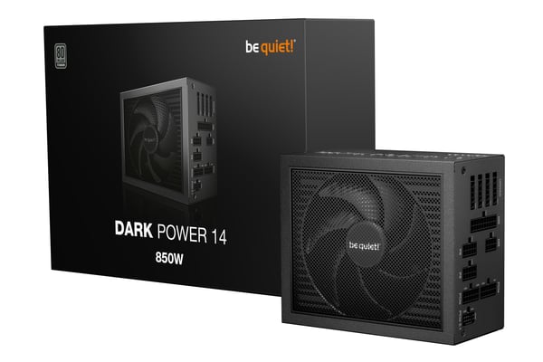 be quiet Dark Power 14 -virtalähde 850 W BP019EU 80 PLUS Titanium, musta