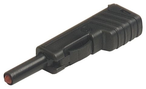 Hirschmann 932153100, Testsond, Svart, Nickel, Polypropylen (PP), 2.5 mm ², -25 - 70 ° C, 30 V