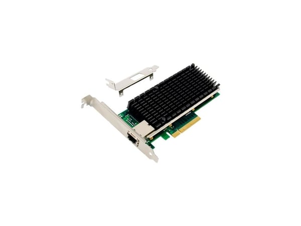 InLine 51132A, PCIe, RJ-45, Hankjønn, PCIe 2.1, Passiv, China