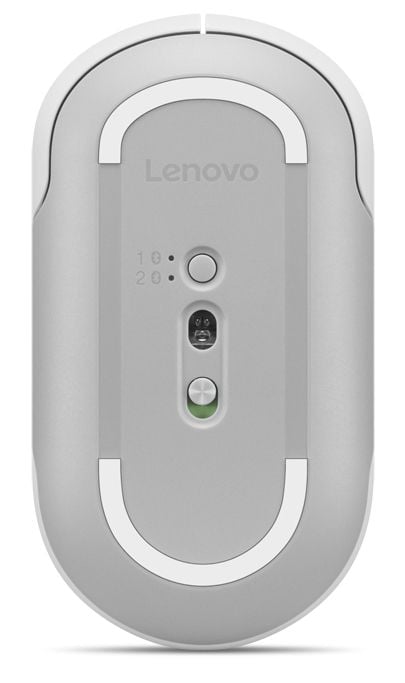 Lenovo 350 - Mus - høyre- og venstrehåndet - optisk - 6 knapper - trådløs - Bluetooth 5.3 - skygrå - detaljhandel boks - for ThinkPad T16 Gen 4 21QN