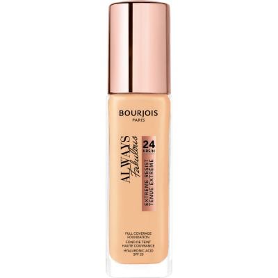 Bourjois Always fabulous 24hrs foundation, CYCLOPENTASILOXANE, AQUA/WATER/EAU, BUTYLENGLYCOL, TALC, CETYL PEG/PPG-10/1 DIMETHICONE,..., Hidratación...