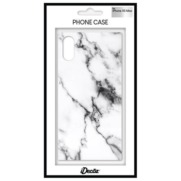 iDecoz WM543PC5, Suojus, Apple, iPhone XS Max, 16,5 cm (6.5"), musta, Valkoinen