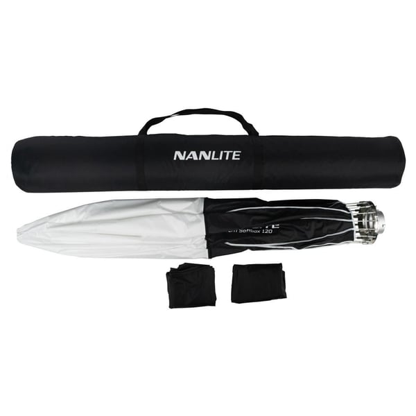 Nanlite LT-120, Musta, Valkoinen, 120 cm, 195 mm, 62 mm, 125 mm, 278 g