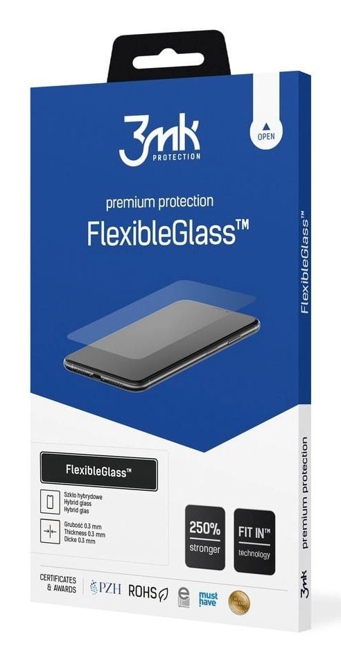 3mk FlexibleGlass - Skjermbeskyttelse for mobiltelefon - splash-proof - glass - for Apple iPhone 17
