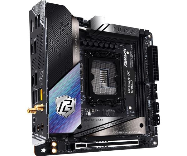 ASRock Phantom Gaming Z890I NOVA WIFI hovedkort LGA1851 mini-ITX DDR5