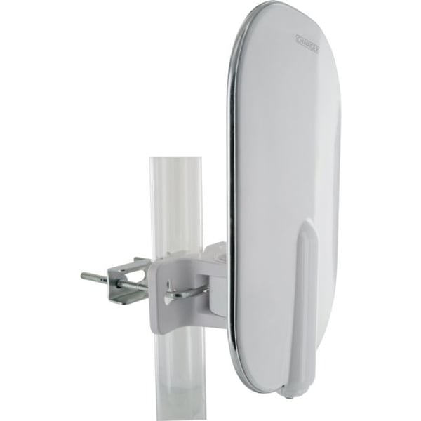 Schwaiger DTA4000 011, Ulkona, Valkoinen, 8,5 m, 36 dB, Kaksoispolarisaatio, DVB-T, DVB-T2