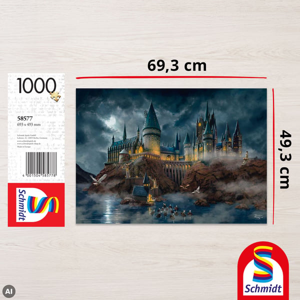 Schmidt Spiele 58577, 1000 stykker, Fjernsyn/ filmer, 12 år
