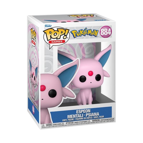 Funko Pop Games Pokémon Espeon #884 keräilyfiguuri