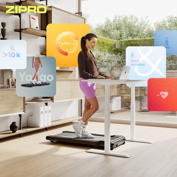 Zipro Yougo tredemølle - 1-6 km/t