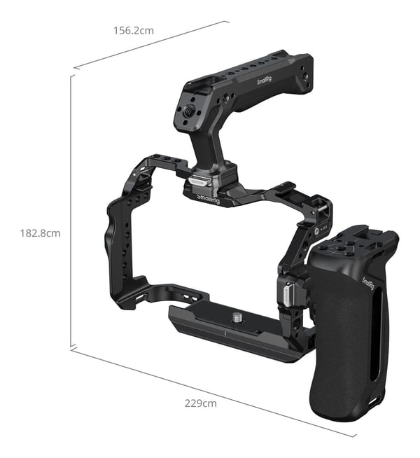 SmallRig 5958, 229 mm, 156,2 mm, 182,8 mm, 575,6 g, 184 mm, 180,5 mm