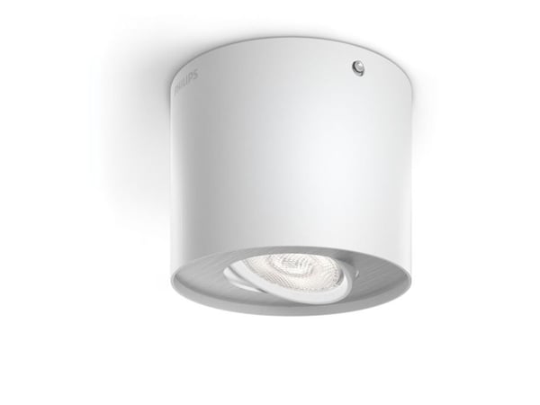 Philips Dimbar LED Phase tak-/väggspotlight, Utanpåliggande spotlight, Glödlampan/-lamporna kan inte bytas ut, 1 lampor, LED, 4,5 W, 2700 K