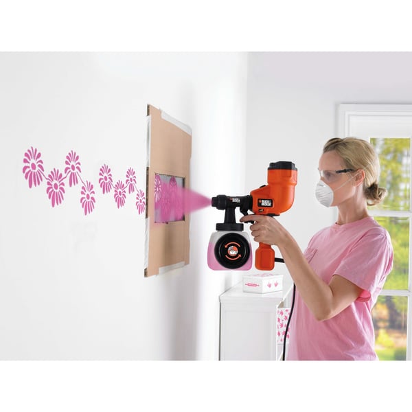 Black & Decker HVLP200-QS, Maling, Universell, Sort, Rød, Hvit, 1 stykker, AC