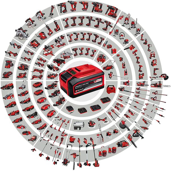 Einhell TE-CD 18/40 Li BL akkuporakone 18 V, 40 Nm, 2x2,0 Ah
