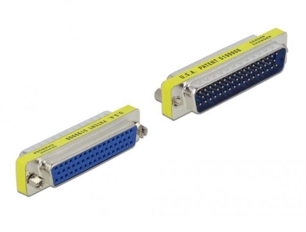 Delock - Seriell adapter - DB-50 (hunn) til DB-50 (hann) - tommelskruer