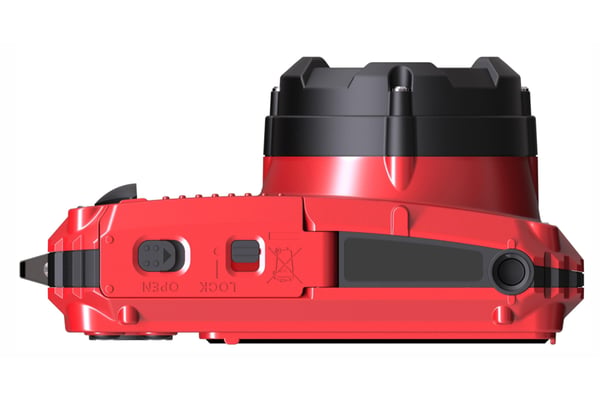 Kodak PIXPRO WPZ2, 16,76 MP, 4608 x 3456 piksler, BSI CMOS, 4x, Full HD, Rød