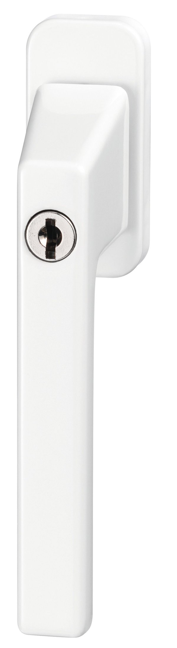 ABUS ABFS30215 fönsterhandtag, låsbart, vit