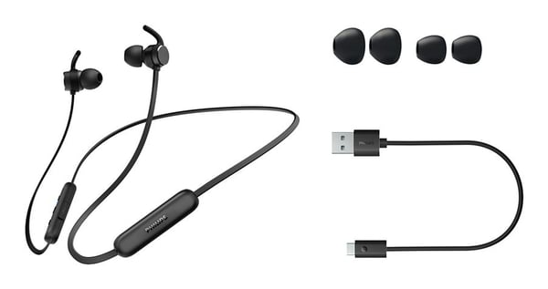 Philips TAE1209BK Trådlösa in-ear-hörlurar.