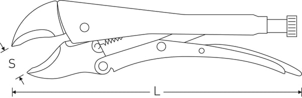 Terästahto 65622250 Gribetang