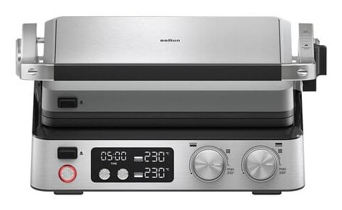 Braun MultiGrill 7 CG 7044 kontaktgrill 2000 W, svart