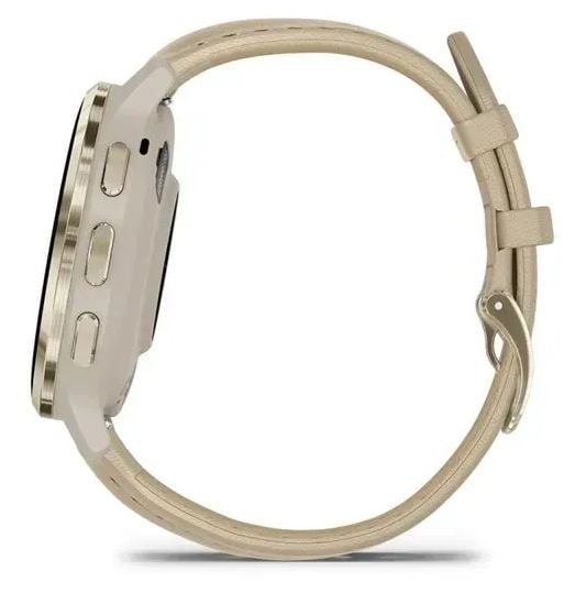Garmin Venu 3S smartklokke 1,2" AMOLED 41 mm, sand (010-02785-55)