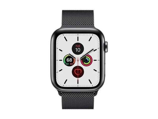 Crong CRG-40MST-BLK, Klockarmband, Apple, Apple Watch 38/40/41mm, Rostfritt stål, Upphängbar förpackning