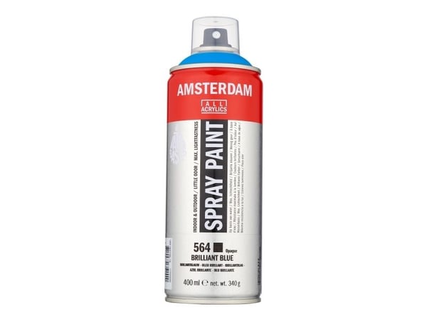 Amsterdam sprayfärg Brilliant Blue 564