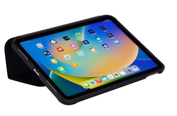 Case Logic SnapView - Vikbart fodral för surfplatta - termoplastisk polyuretan (TPU), polyester - för Apple 10.9-inch iPad (10:e generation)