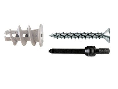 Fischer 52390, Veggplugg, Gipsplater, Pozidriv, PZ2, 22 mm, 4,5 mm