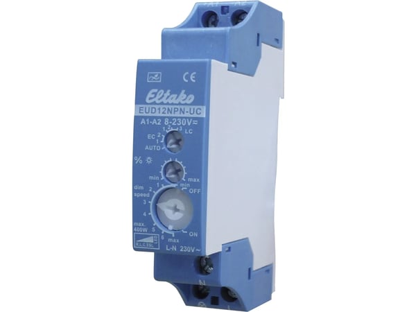 Eltako EUD12NPN-UC 21100806 universaldemper 400 W 12–230 V DIN-skinne
