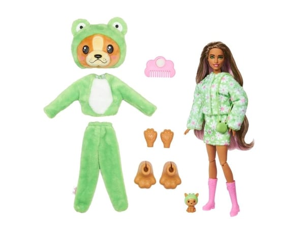 Barbie Cutie Reveal Costume Dog in Frog