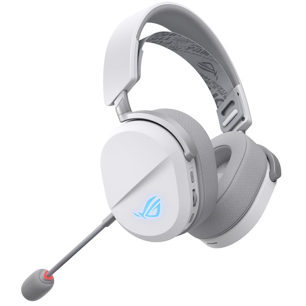 ASUS ROG Pelta gamingheadset, over-ear, Bluetooth/2.4 GHz, hvit
