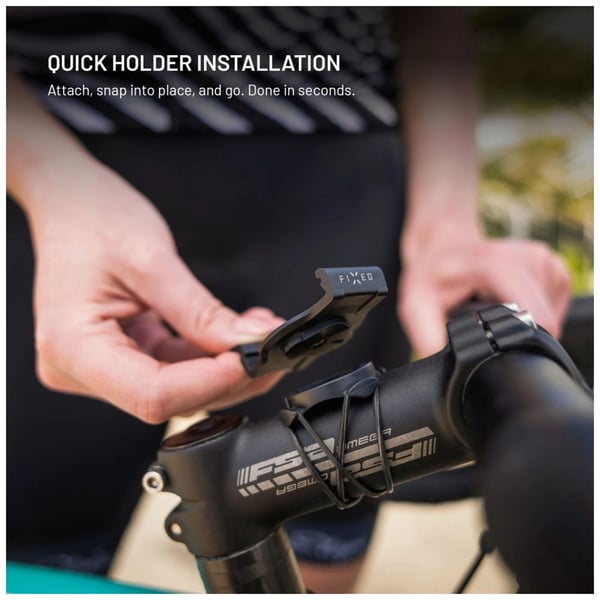 FIXED FIXDFG-22-BK, Mobiltelefon/smartphone, Passiv hållare, Cykel, Svart