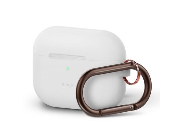 elago Original - Taske til trådløse øretelefoner - silikoni - nattelys-blå - Apple AirPods Pro -laitteelle