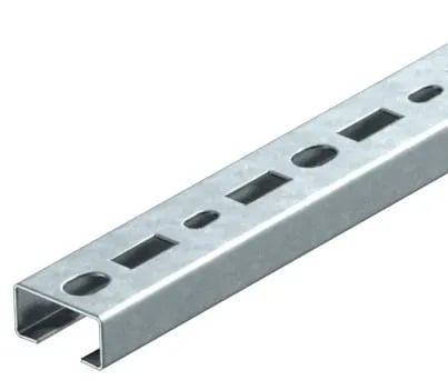 Obo Bettermann 1104497, Terästä, Metallinen, Rei''itetty, U-muotoinen, 1 kpl, Yksivärinen