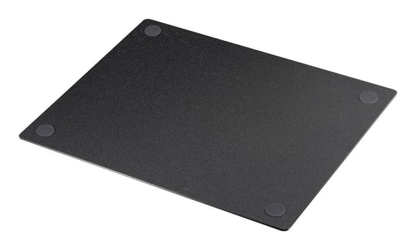 Renkforce RF-6697026, Sort, Monokromatisk, Glass, Musematte til gaming