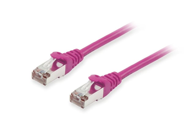 Equip 606805, 3 m, Cat6a, S/FTP (S-STP), RJ-45, RJ-45, Lilla